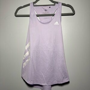 Adidas Women's Light Purple Running Tank Top